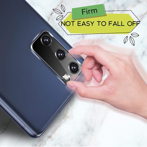UniqueMe 3 Pack Camera Lens Protector Compatible For
Galaxy S20 FE / l5G / 4G - Picture 5 of 6